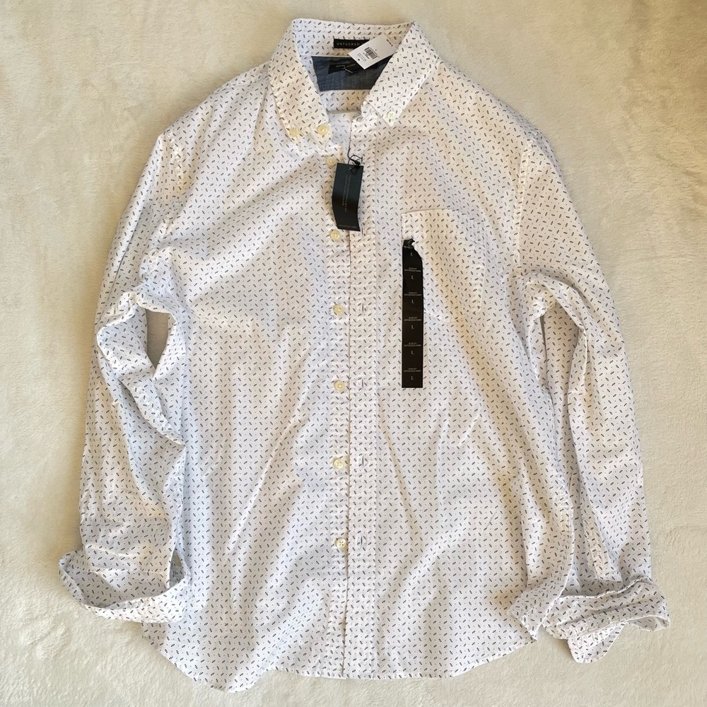 Organic Cotton Men’s Shirt Size L - Brand New